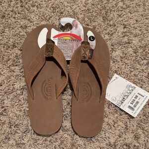 Rainbow Classic Brown Sandals